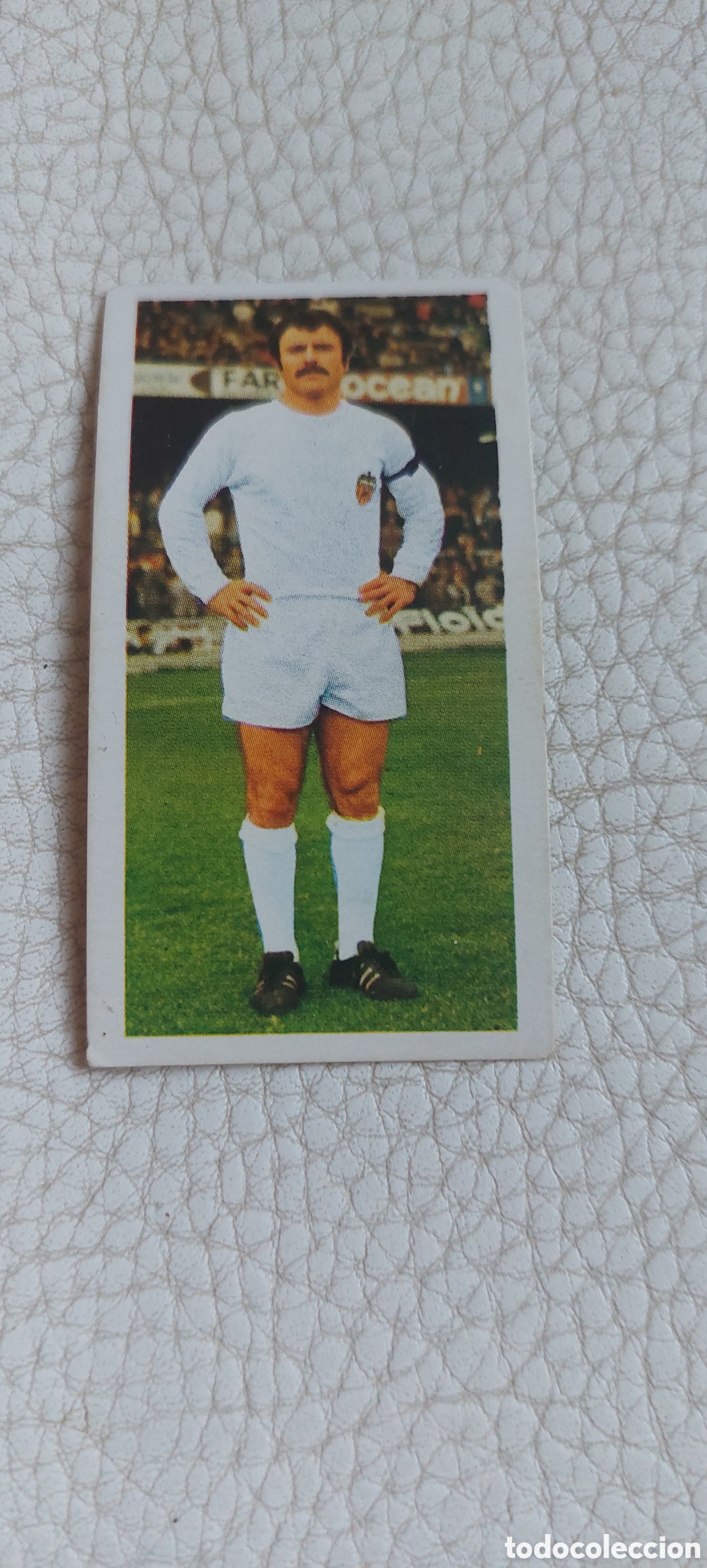 Cromos de f&uacute;tbol: Sergio Valencia 75/76 - Foto 1