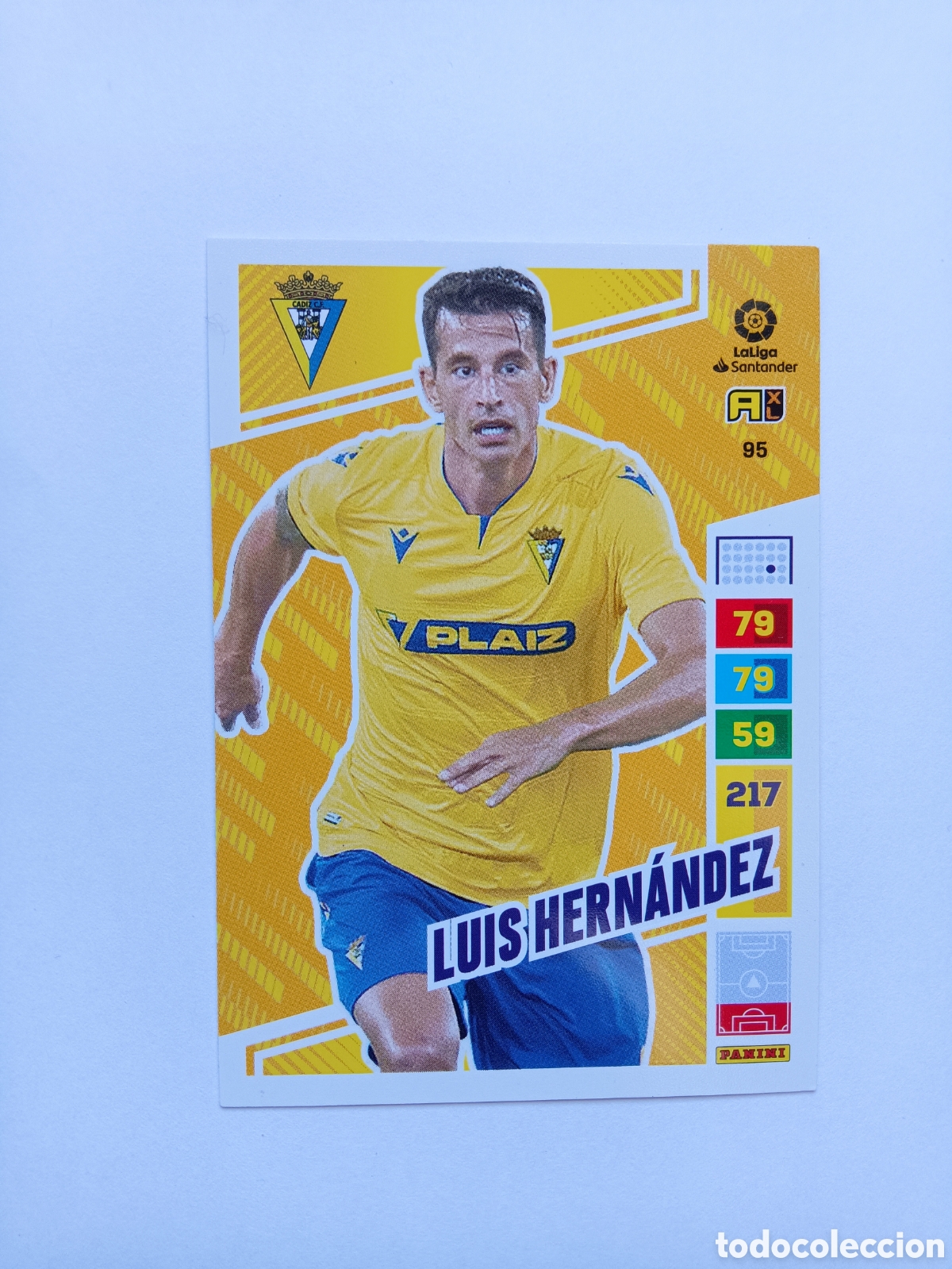 Figurine di Calcio: 95 Luis Hern&aacute;ndez C&aacute;diz ADRENALYN XL 2022 2023