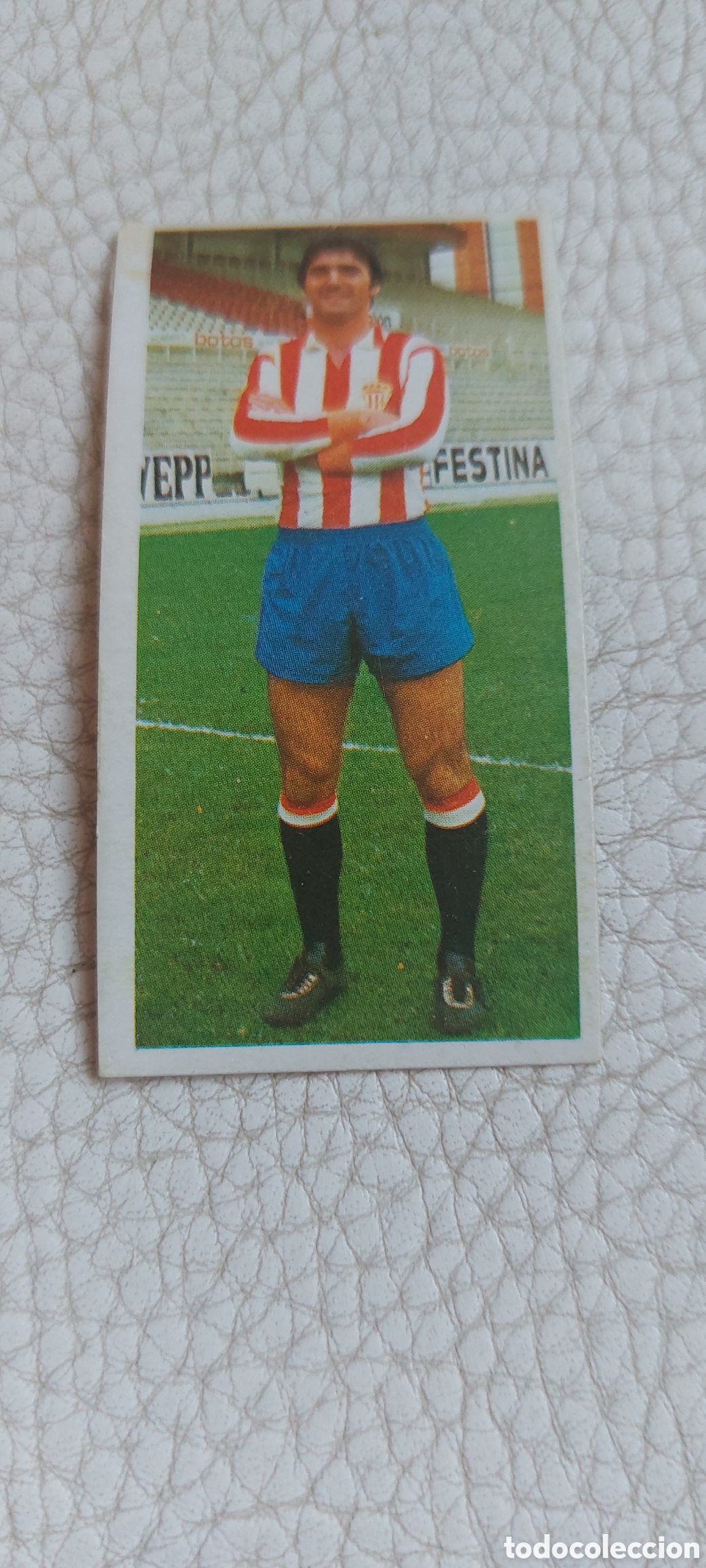 Cromos de f&uacute;tbol: Herrera sporting gijon 75/76 - Foto 1