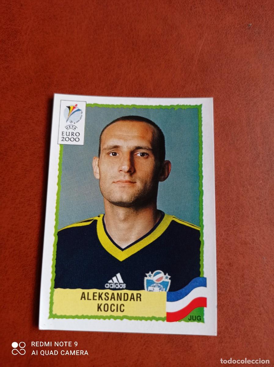 Fu&szlig;ball-Sticker: Euro 2000 panini n&deg;232 ALEKSANDAR KOCIC nunca pegado