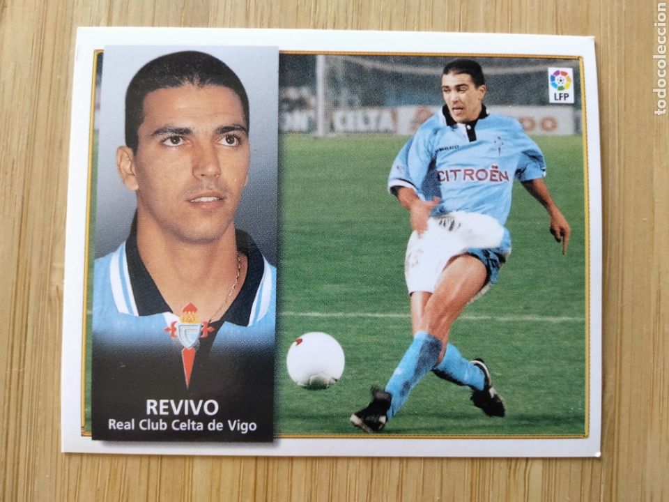 Cromos de F&uacute;tbol: REVIVO CELTA DE VIGO EDICIONES ESTE 98 99 1998 1999 SIN PEGAR CROMO FUTBOL UNIFICO ENVIOS