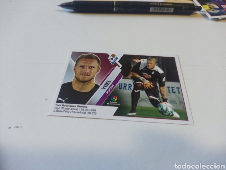 Cromos de f&uacute;tbol: Cromo futbol Eibar, Yoel - Foto 1