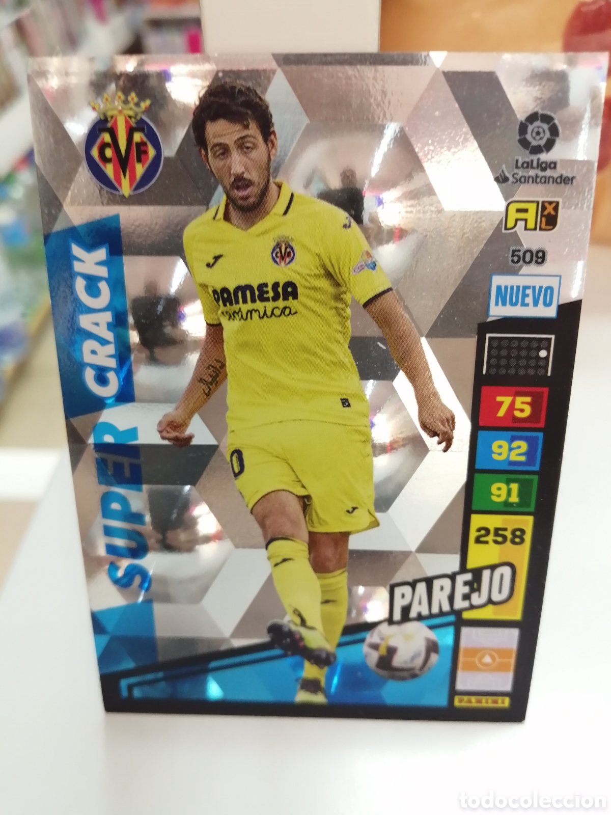Cromos de f&uacute;tbol: ADRENALYN XL 2022 2023 NUEVO SUPER CRACK PAREJO 509