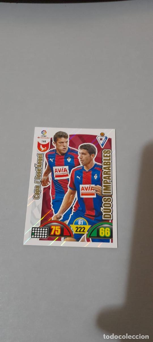 Cromos de f&uacute;tbol: Adrenalyn 17/18. 144- Eibar. Duos imparables. - Foto 1