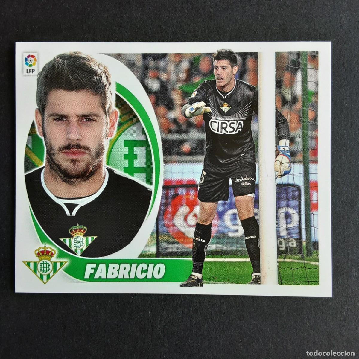 Cromos de f&uacute;tbol: CROMO LIGA 2012 2013 12 13 COLECCIONES ESTE PANINI N&ordm;1 FABRICIO-BETIS NUNCA PEGADO
