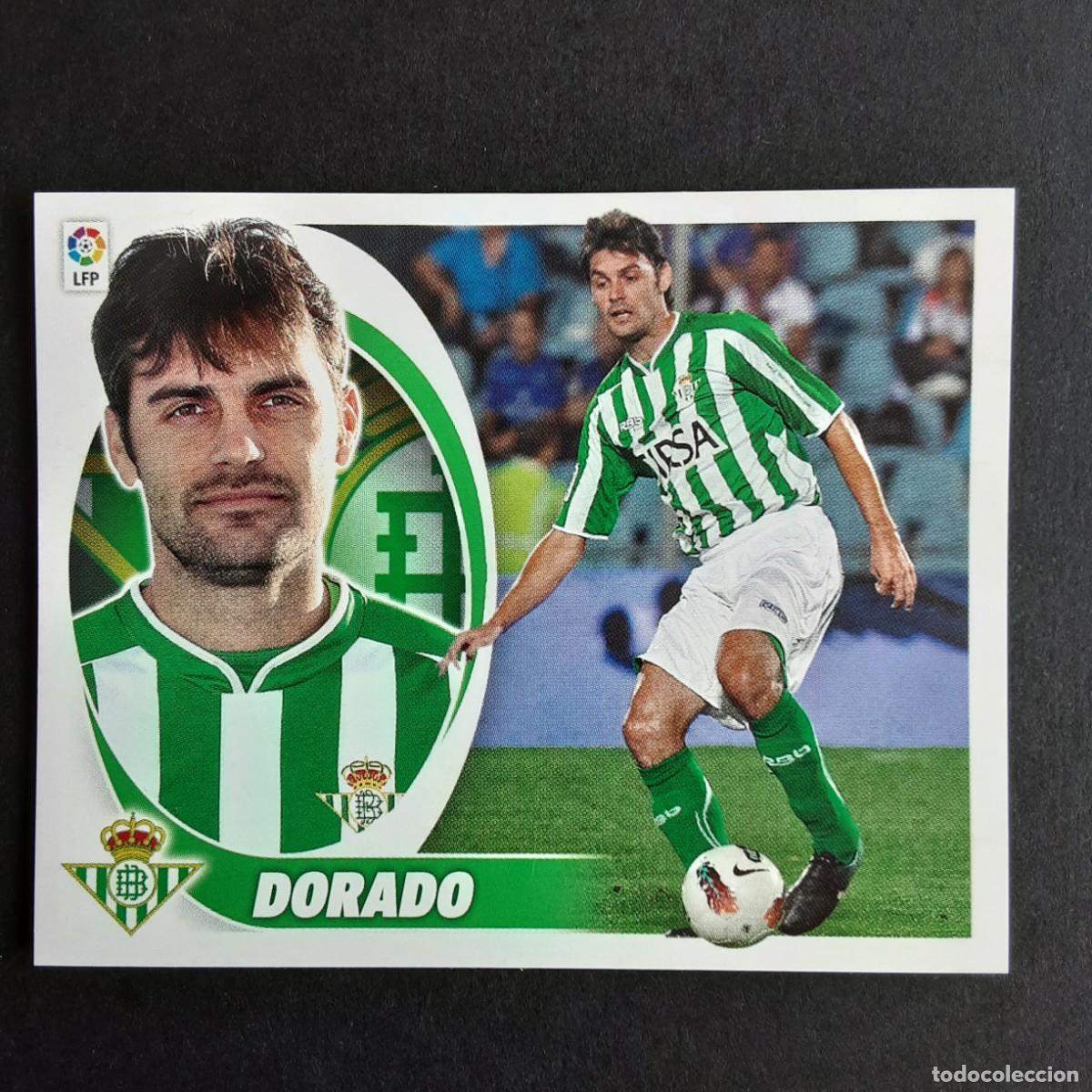 Fu&szlig;ball-Sticker: CROMO LIGA 2012 2013 12 13 COLECCIONES ESTE PANINI N&ordm;5 DORADO-BETIS NUNCA PEGADO