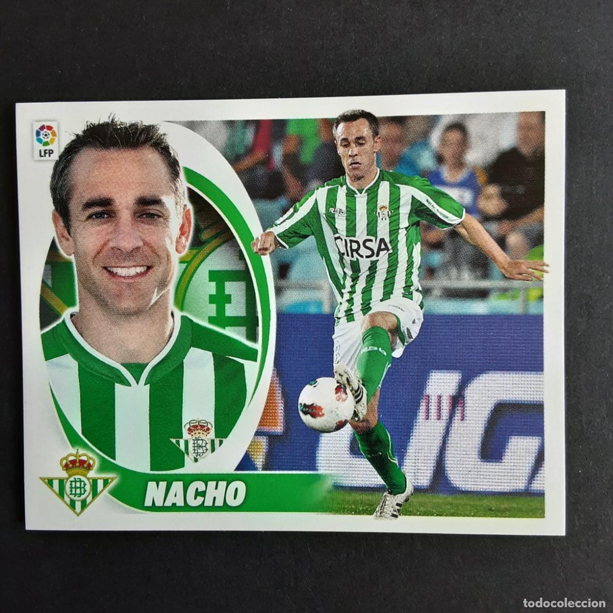 Cromos de f&uacute;tbol: CROMO LIGA 2012 2013 12 13 COLECCIONES ESTE PANINI N&ordm;7 NACHO-BETIS NUNCA PEGADO
