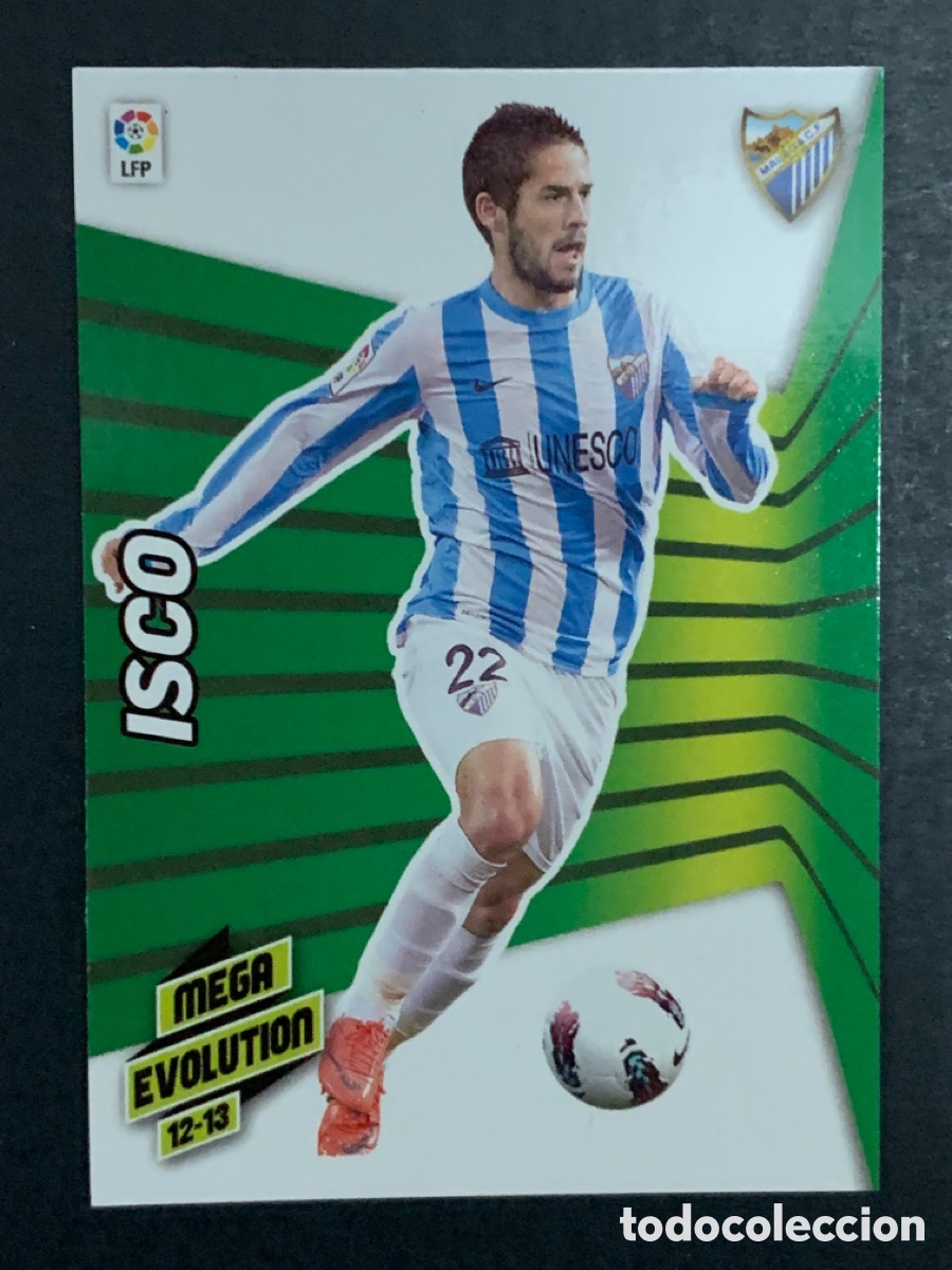 Cromos de f&uacute;tbol: Isco Mega Evolution M&aacute;laga Megacracks 2012/13 - Foto 1