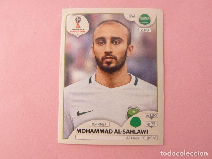 Cromos de F&uacute;tbol: CROMO DE FUTBOL MOHAMMAD AL-SAHLAWI DE ARABIA SAUDI SIN PEGAR N&ordm; 69 MUNDIAL RUSIA 2018 DE PANINI
