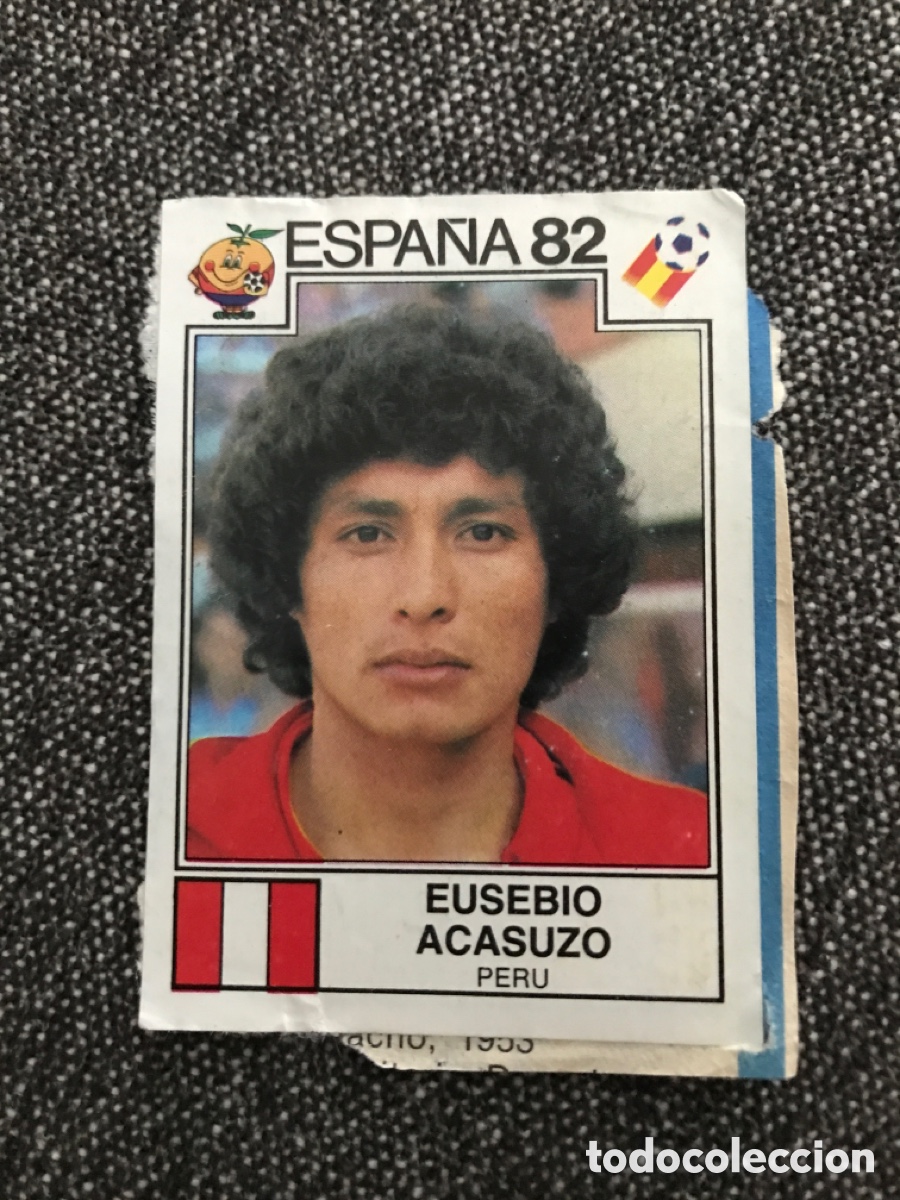 Cromos de F&uacute;tbol: Cromo panini mundial Espa&ntilde;a 82 n&uacute;mero 89 Acasuzo recuperado Sticker album world cup Spain 1982