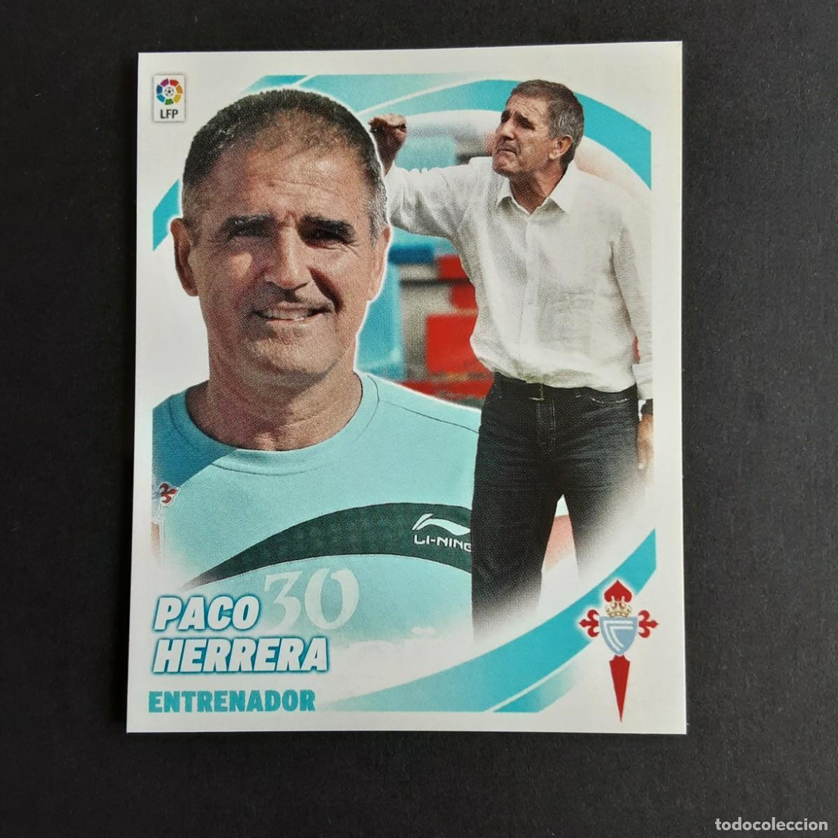 Fu&szlig;ball-Sticker: CROMO LIGA 2012 2013 12 13 COLECCIONES ESTE PANINI ENTRENADOR PACO HERRERA-CELTA NUNCA PEGADO