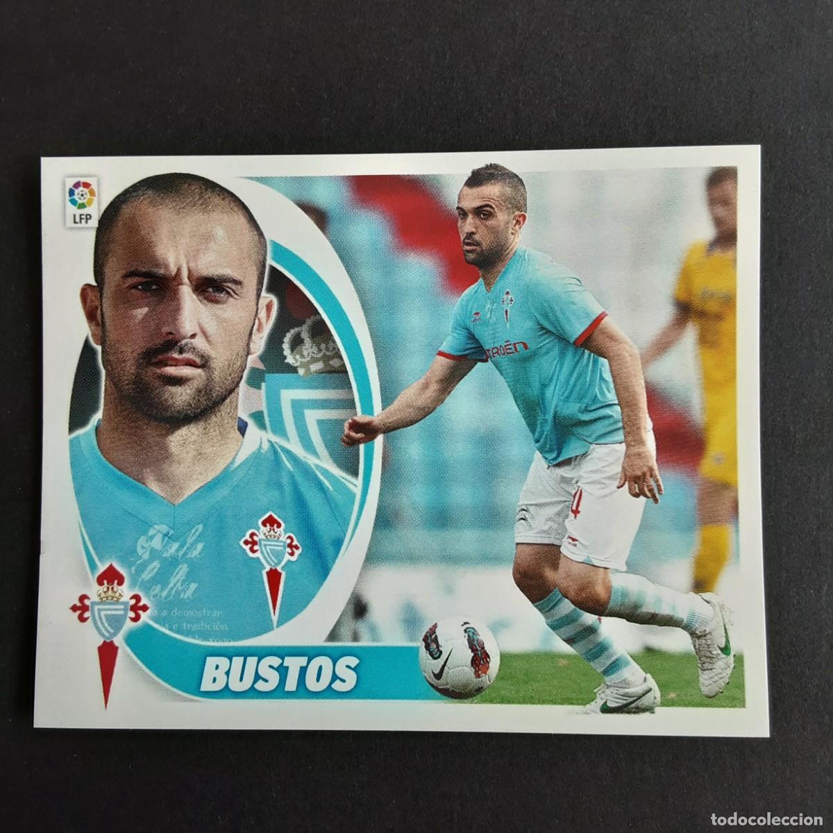 Cromos de f&uacute;tbol: CROMO LIGA 2012 2013 12 13 COLECCIONES ESTE PANINI N&ordm;10 BUSTOS-CELTA NUNCA PEGADO