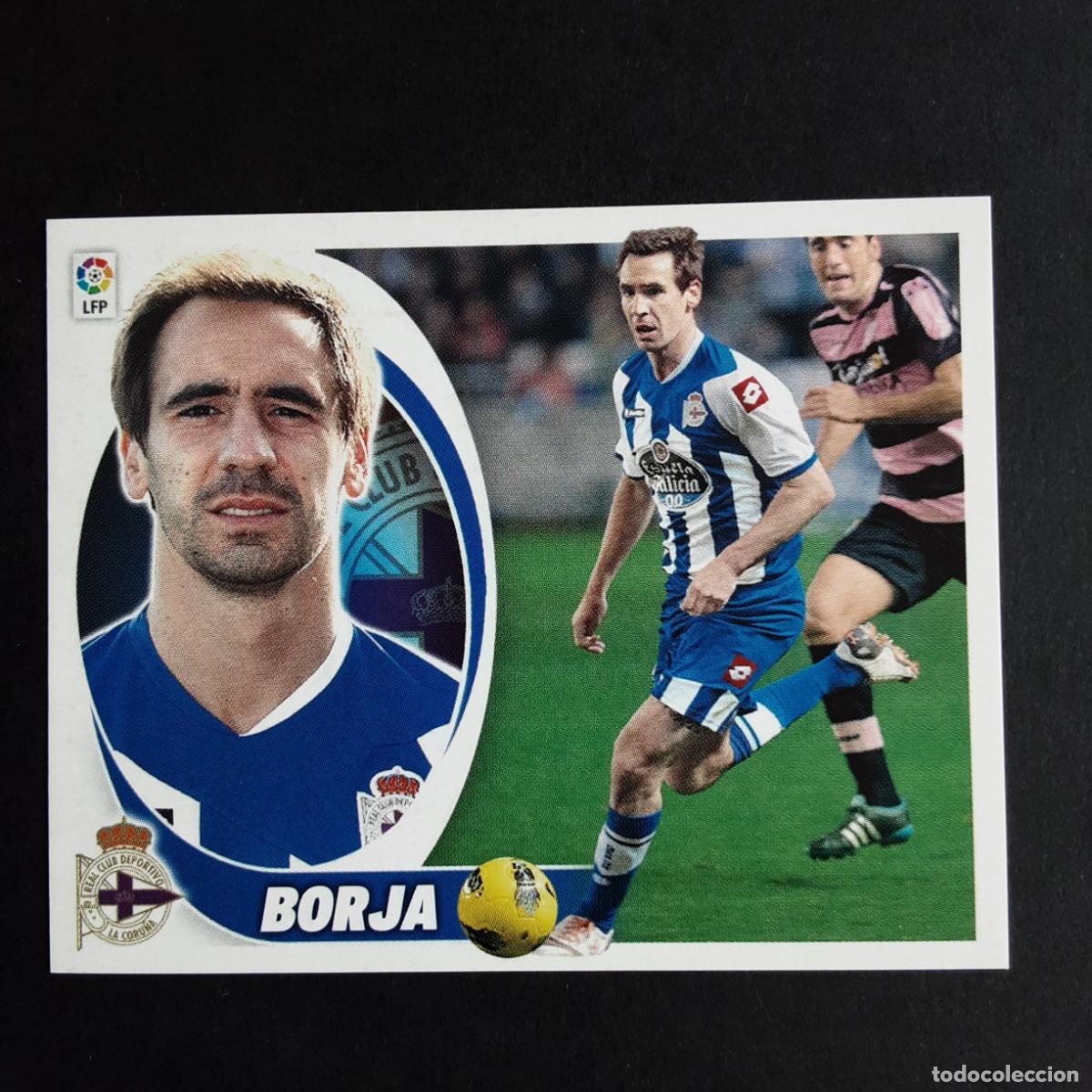 Cromos de F&uacute;tbol: CROMO LIGA 2012 2013 12 13 COLECCIONES ESTE PANINI N&ordm;8B BORJA-D.CORU&Ntilde;A NUNCA PEGADO CORREGIDO