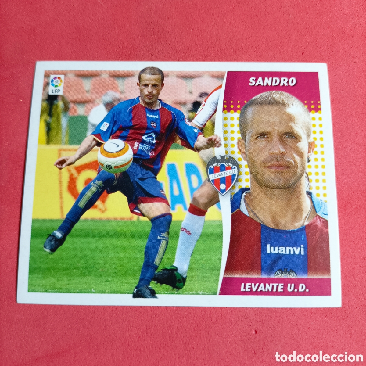 Cromos de f&uacute;tbol: EDICIONES ESTE: LIGA 2006-2007 (LEVANTE) SANDRO - Foto 1