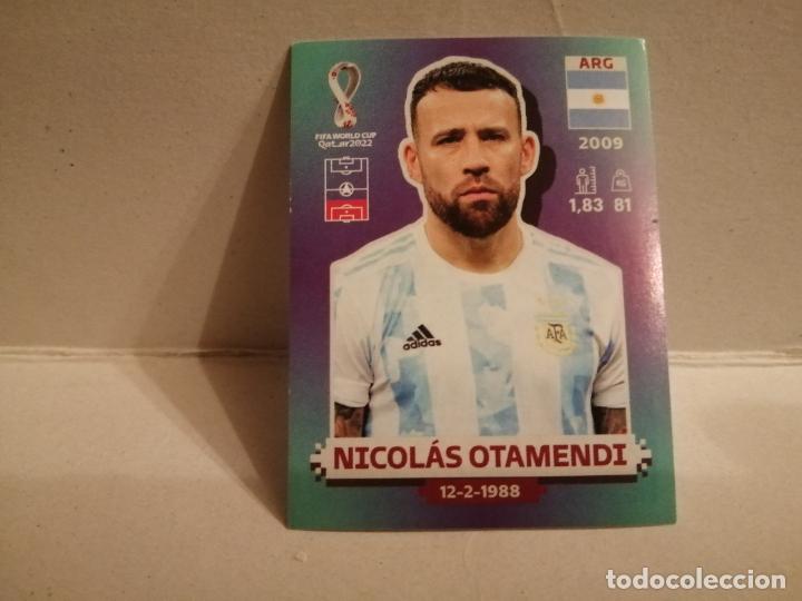 Football Stickers: cromo futbol mundial 2022 qatar fifa world cup ARGENTINA 7 NICOLAS OTAMENDI