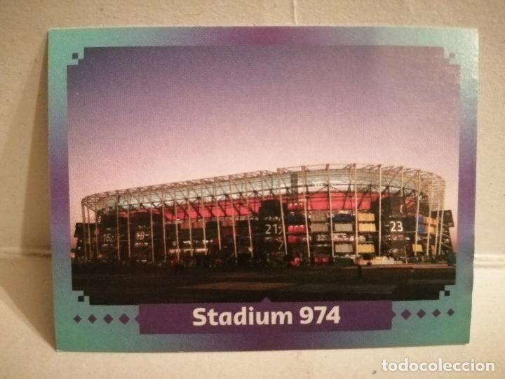Fu&szlig;ball-Sticker: cromo futbol mundial 2022 qatar fifa world cup FWC 13 STADIUM 974