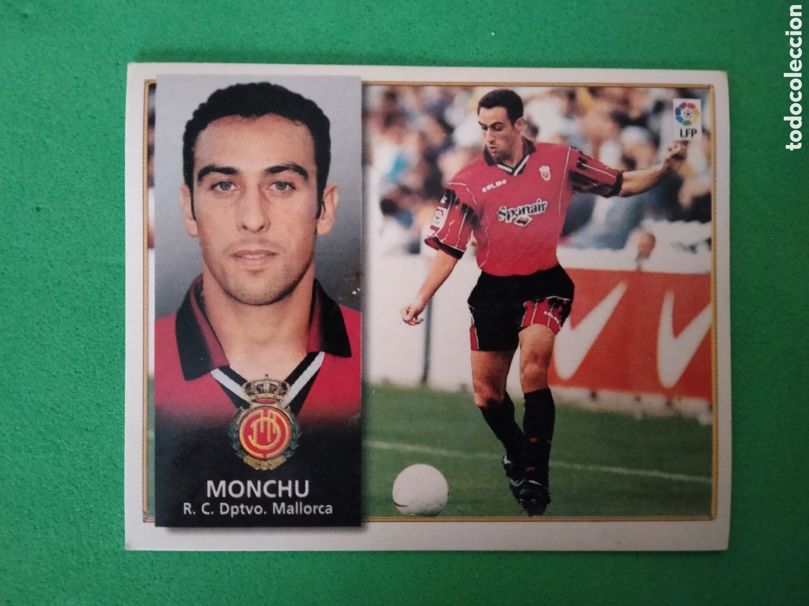 Cromos de f&uacute;tbol: MONCHU REAL MALLORCA EDICIONES ESTE 98 99 1998 1999 SIN PEGAR CROMO FUTBOL UNIFICO ENVIOS