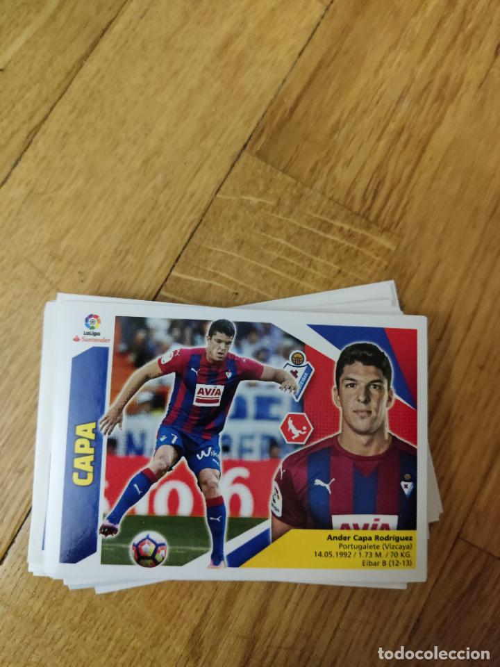 Cromos de f&uacute;tbol: capa eibar a este 2017 2018 17 18 sin pegar - Foto 1