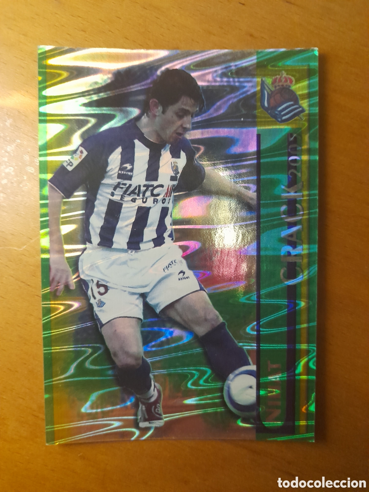 Cromos de f&uacute;tbol: N&deg;376 Nihat Aguas Mundicromo Liga 2005/2006
