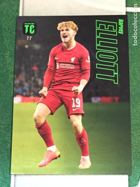 Fu&szlig;ball-Sticker: 77. Harbey Elliott Adrenalyn Top Class 2023 Panini