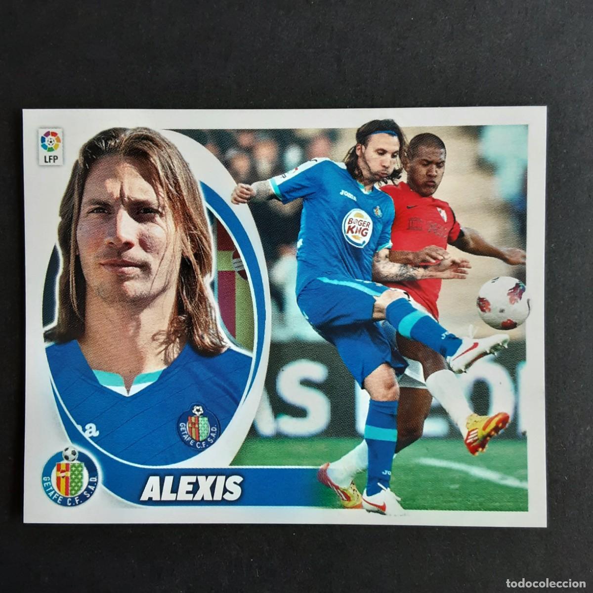 Figurine di Calcio: CROMO LIGA 2012 2013 12 13 COLECCIONES ESTE PANINI N&ordm;5 ALEXIS-GETAFE NUNCA PEGADO