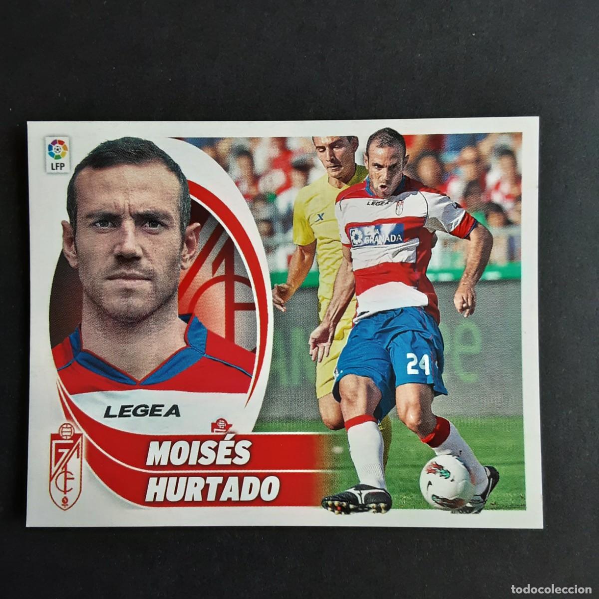 Figurine di Calcio: CROMO LIGA 2012 2013 12 13 COLECCIONES ESTE PANINI N&ordm;9 MOISES HURTADO-GRANADA NUNCA PEGADO