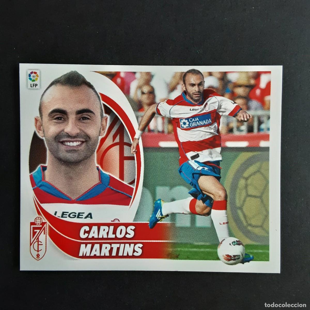 Cromos de F&uacute;tbol: CROMO LIGA 2012 2013 12 13 COLECCIONES ESTE PANINI N&ordm;12A CARLOS MARTINS-GRANADA NUNCA PEGADO