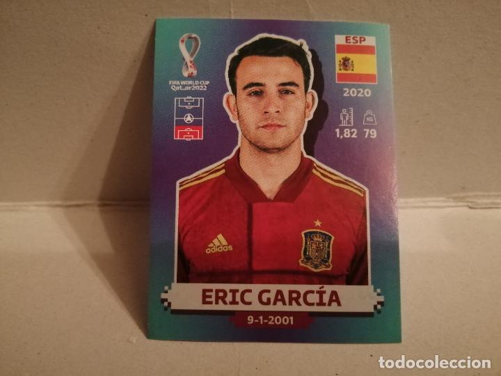 Fu&szlig;ball-Sticker: cromo futbol mundial 2022 qatar fifa world cup espa&ntilde;a 6 eric garcia