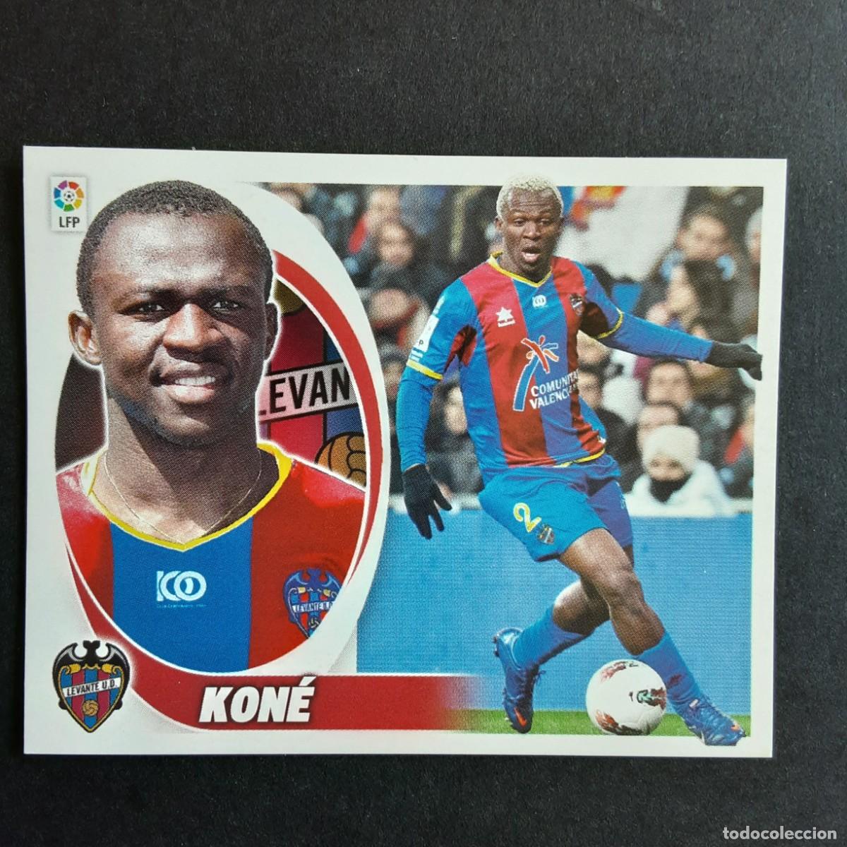 Fu&szlig;ball-Sticker: CROMO LIGA 2012 2013 12 13 COLECCIONES ESTE PANINI N&ordm;16 KONE-LEVANTE NUNCA PEGADO