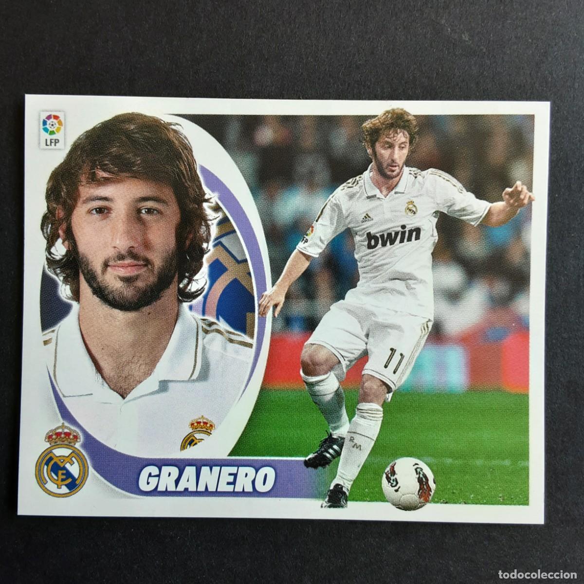 Cromos de F&uacute;tbol: CROMO LIGA 2012 2013 12 13 COLECCIONES ESTE PANINI N&ordm;12B GRANERO-REAL MADRID NUNCA PEGADO