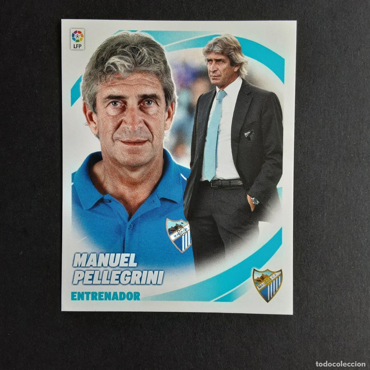 Figurine di Calcio: CROMO LIGA 2012 2013 12 13 COLECCIONES ESTE PANINI ENTRENADOR PELLEGRINI-MALAGA NUNCA PEGADO
