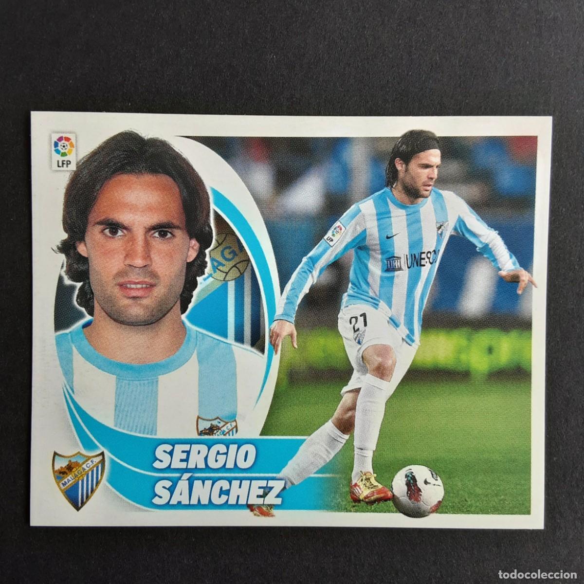 Cromos de F&uacute;tbol: CROMO LIGA 2012 2013 12 13 COLECCIONES ESTE PANINI N&ordm;3A SERGIO SANCHEZ-MALAGA NUNCA PEGADO