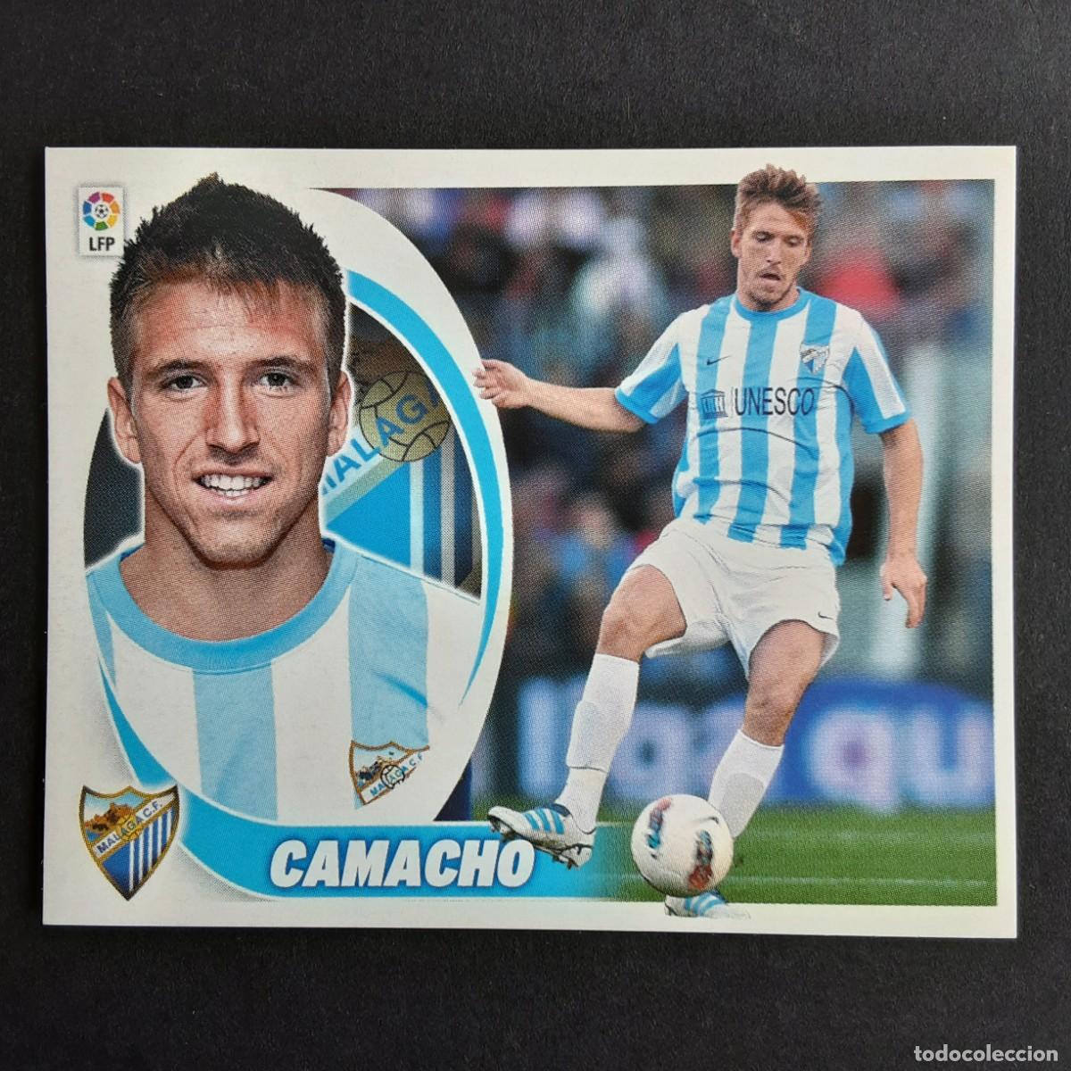 Fu&szlig;ball-Sticker: CROMO LIGA 2012 2013 12 13 COLECCIONES ESTE PANINI N&ordm;9B CAMACHO-MALAGA NUNCA PEGADO