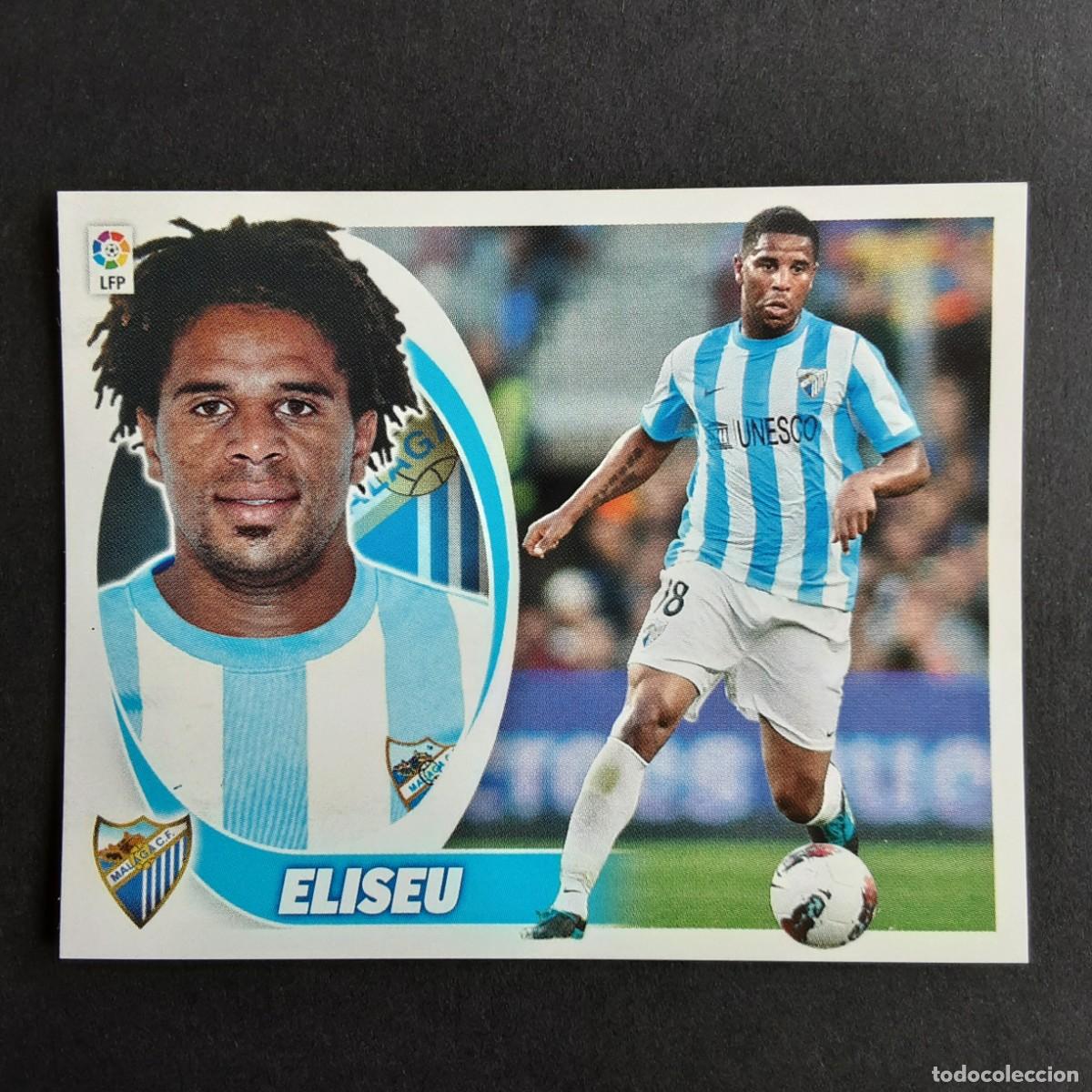 Cromos de F&uacute;tbol: CROMO LIGA 2012 2013 12 13 COLECCIONES ESTE PANINI N&ordm;10 ELISEU-MALAGA NUNCA PEGADO