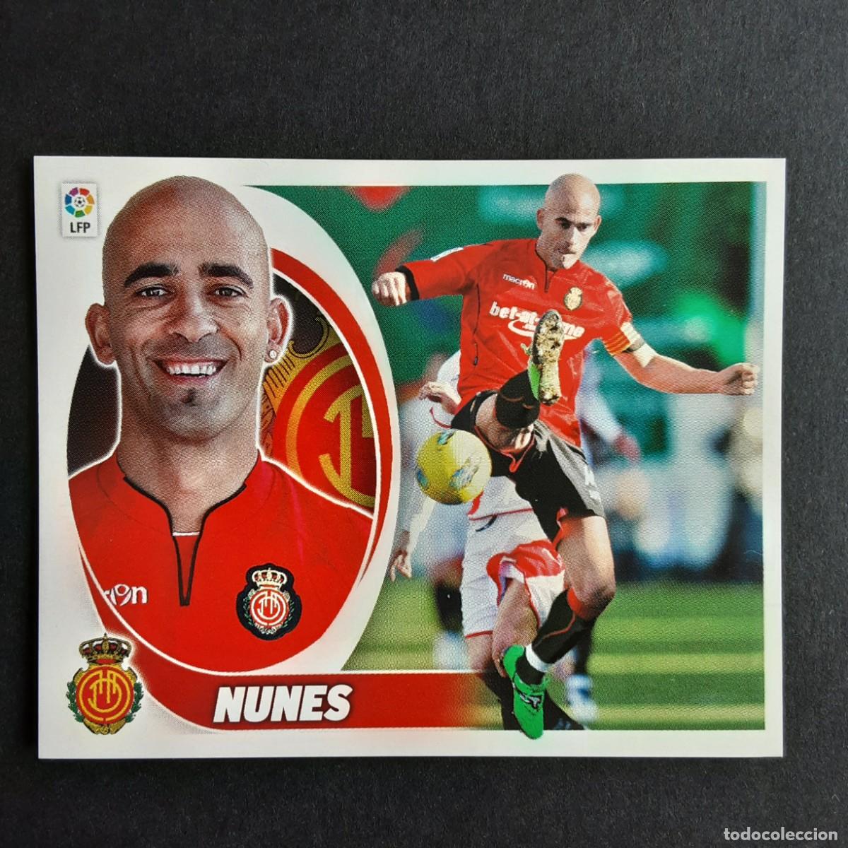 Cromos de Futebol: CROMO LIGA 2012 2013 12 13 COLECCIONES ESTE PANINI N&ordm;5 NUNES-MALLORCA NUNCA PEGADO
