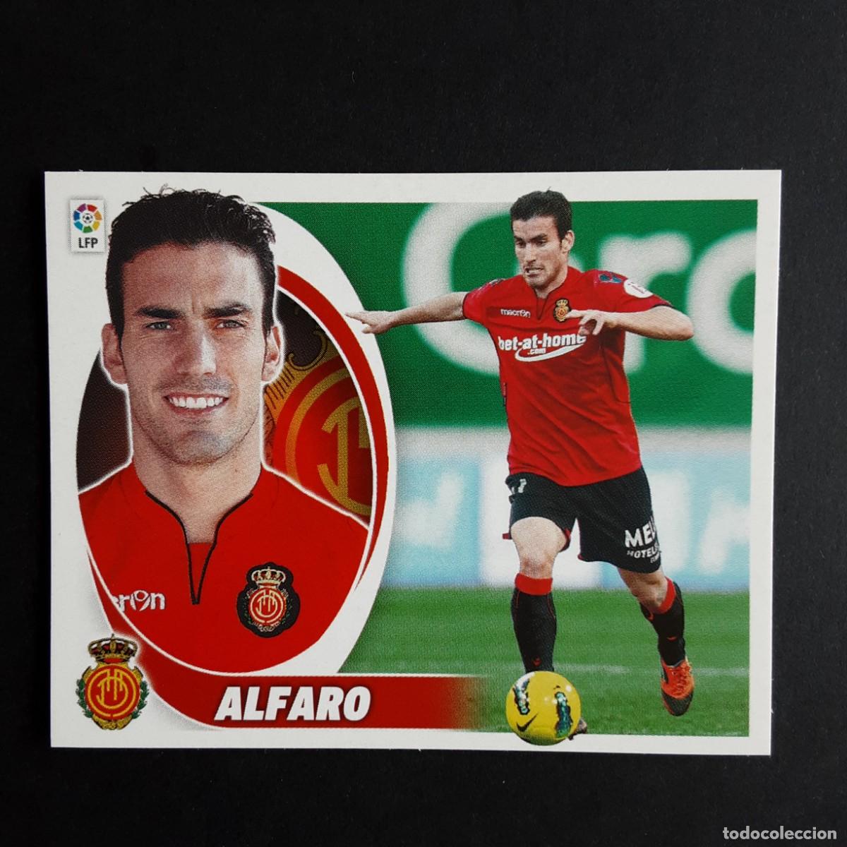 Cromos de F&uacute;tbol: CROMO LIGA 2012 2013 12 13 COLECCIONES ESTE PANINI N&ordm;13 ALFARO-MALLORCA NUNCA PEGADO