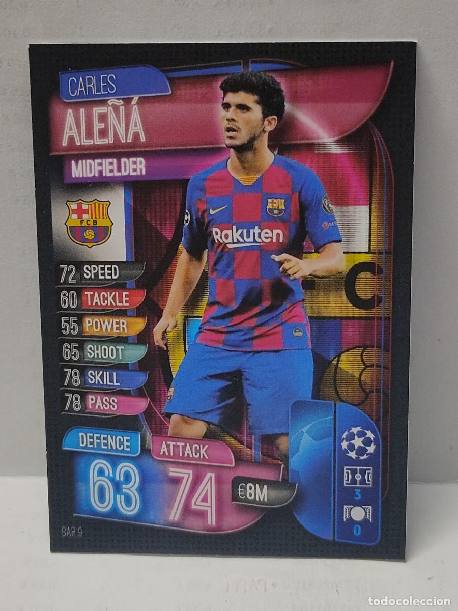 Figurine di Calcio: Cromo TOPPS MATCH ATTAX 19/20 2019 2020 -UEFA CHAMPIONS LEAGUE - ALE&Ntilde;&Aacute; BAR 9