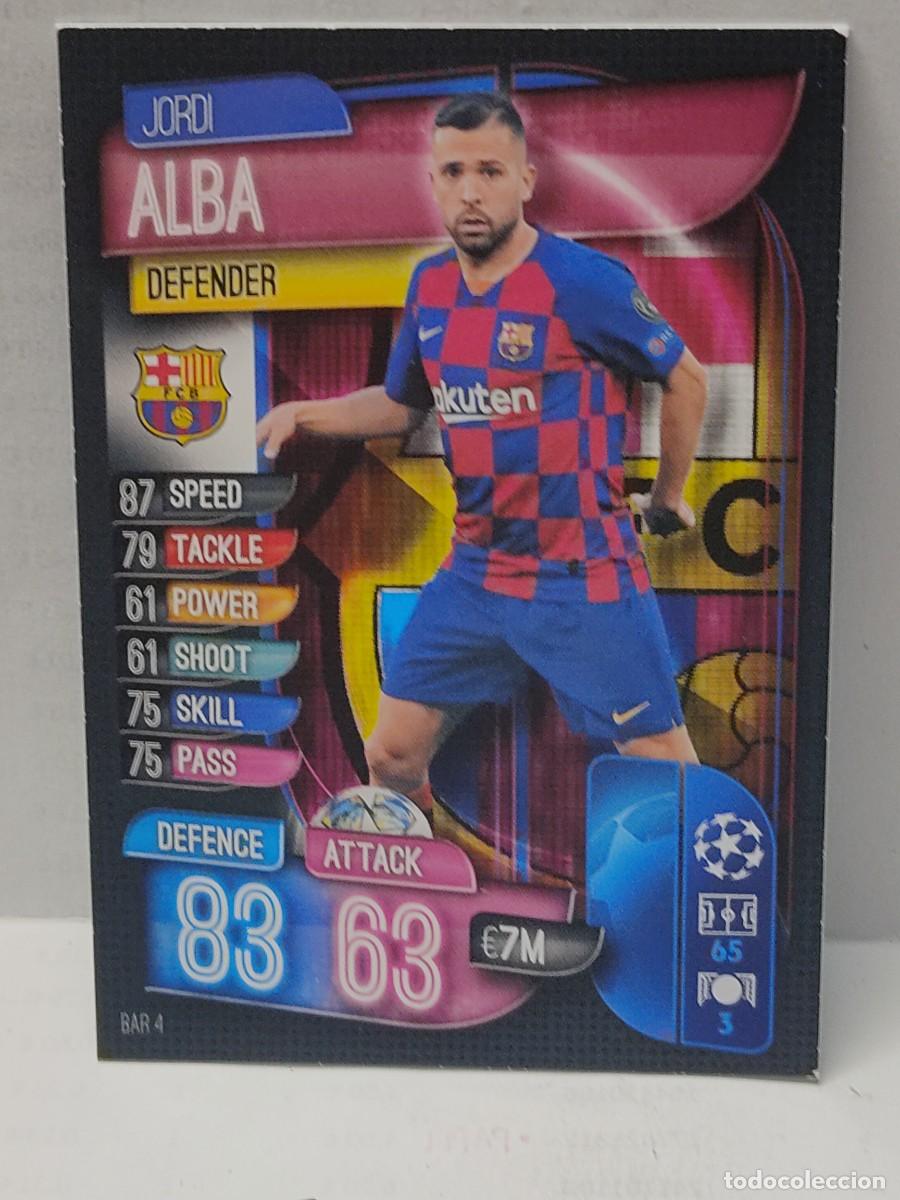 Fu&szlig;ball-Sticker: Cromo TOPPS MATCH ATTAX 19/20 2019 2020 -UEFA CHAMPIONS LEAGUE - ALBA BAR 4