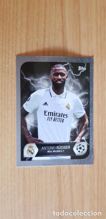 Cromos de F&uacute;tbol: Antonio R&uuml;diger (Real Madrid). Cromo Topps Summer UEFA Champions League 2022-2023 (22-23)