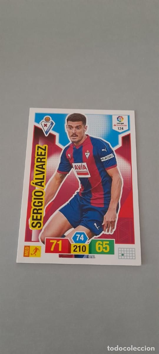 Cromos de f&uacute;tbol: Adrenalyn 18/19. 124- Sergio Alvarez. Eibar. - Foto 1