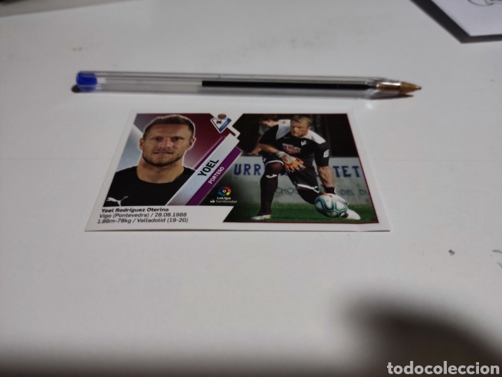 Cromos de f&uacute;tbol: Cromo futbol Eibar Yoel - Foto 1