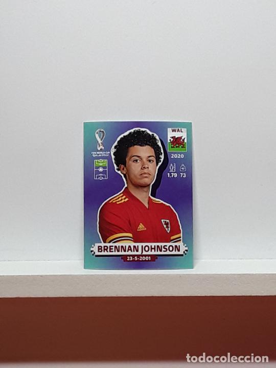 Football Stickers: MUNDIAL 2022 WORLD CUP QATAR ALBUM PANINI LIGA N WAL19 WAL 19 WALES GALES BRENNAN JOHNSON