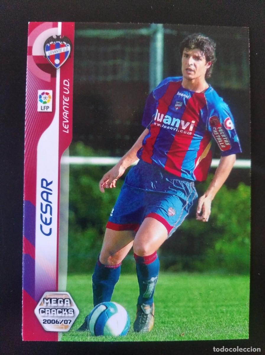 Football Stickers: Megacracks 2006/07,Levante U.D. Cesar (NUEVA FICHA,N&deg;166BIS).
