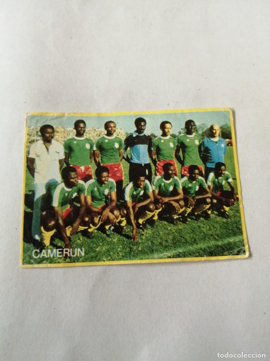 Cromos de f&uacute;tbol: CROMO FUTBOL EN ACCION DANONE 82 MUNDIAL DE ESPA&Ntilde;A 1982 NUNCA PEGADO N &ordm; 57 CAMERUN