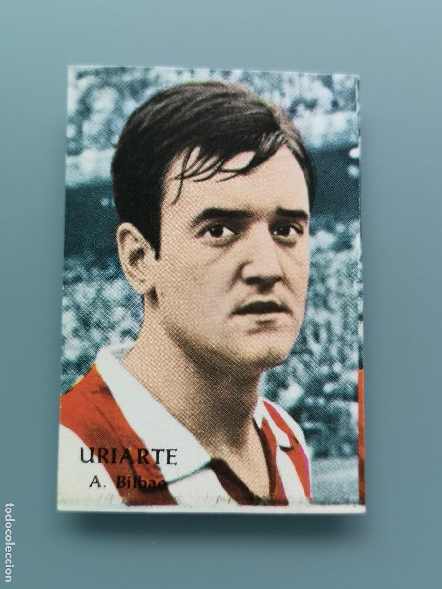 Football Stickers: RARO CROMO URIARTE ATHLETIC CLUB BILBAO FHER 1968 68 1969 69 1968-69 68/69 VIZCAYA SAN MAMES
