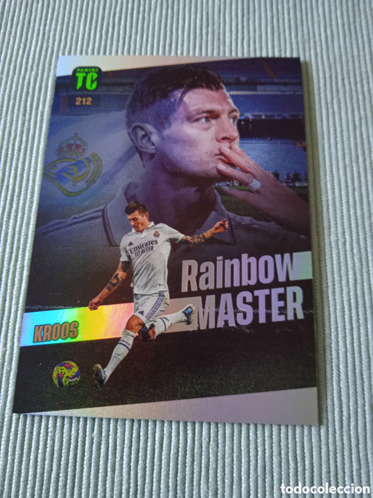 Cromos de f&uacute;tbol: Kroos Rainbow M&aacute;ster top Class - Foto 1