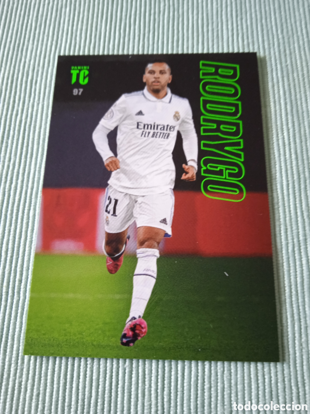 Cromos de f&uacute;tbol: Rodrigo top Class - Foto 1