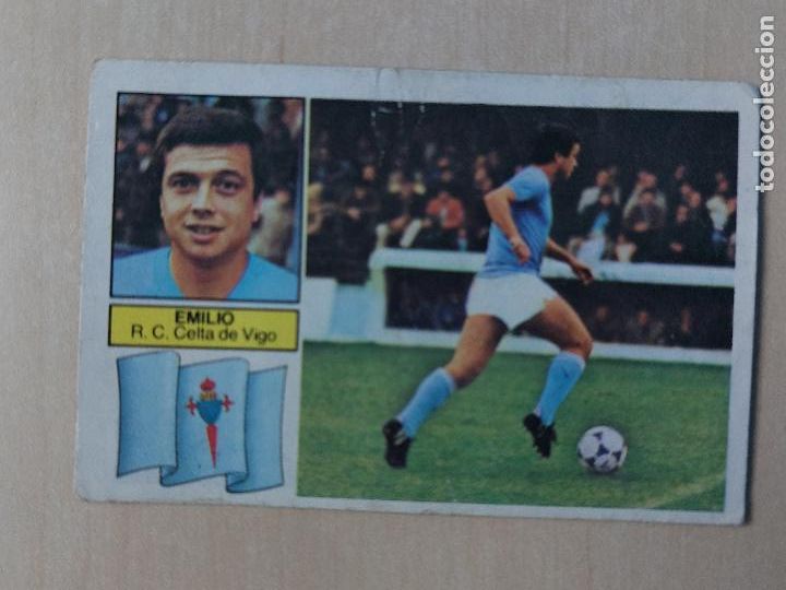 Cromos de f&uacute;tbol: EDICIONES ESTE 82 83 - EMILIO - CROMO - REAL CELTA DE VIGO - Foto 1