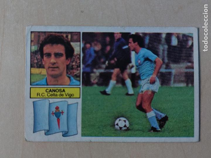 Cromos de f&uacute;tbol: EDICIONES ESTE 82 83 - CANOSA - CROMO - REAL CELTA DE VIGO - Foto 1