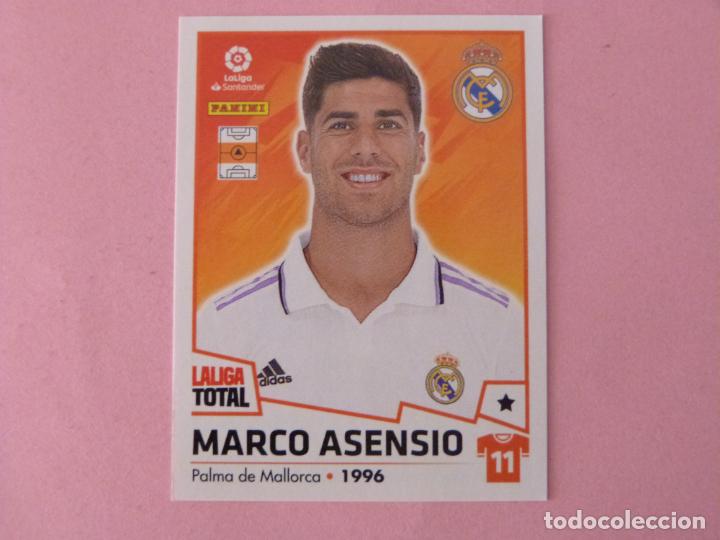 Cromos de F&uacute;tbol: CROMO DE FUTBOL MARCO ASENSIO DEL REAL MADRID C.F. N&ordm; 260 LA LIGA TOTAL 2022-2023/22-23 PANINI